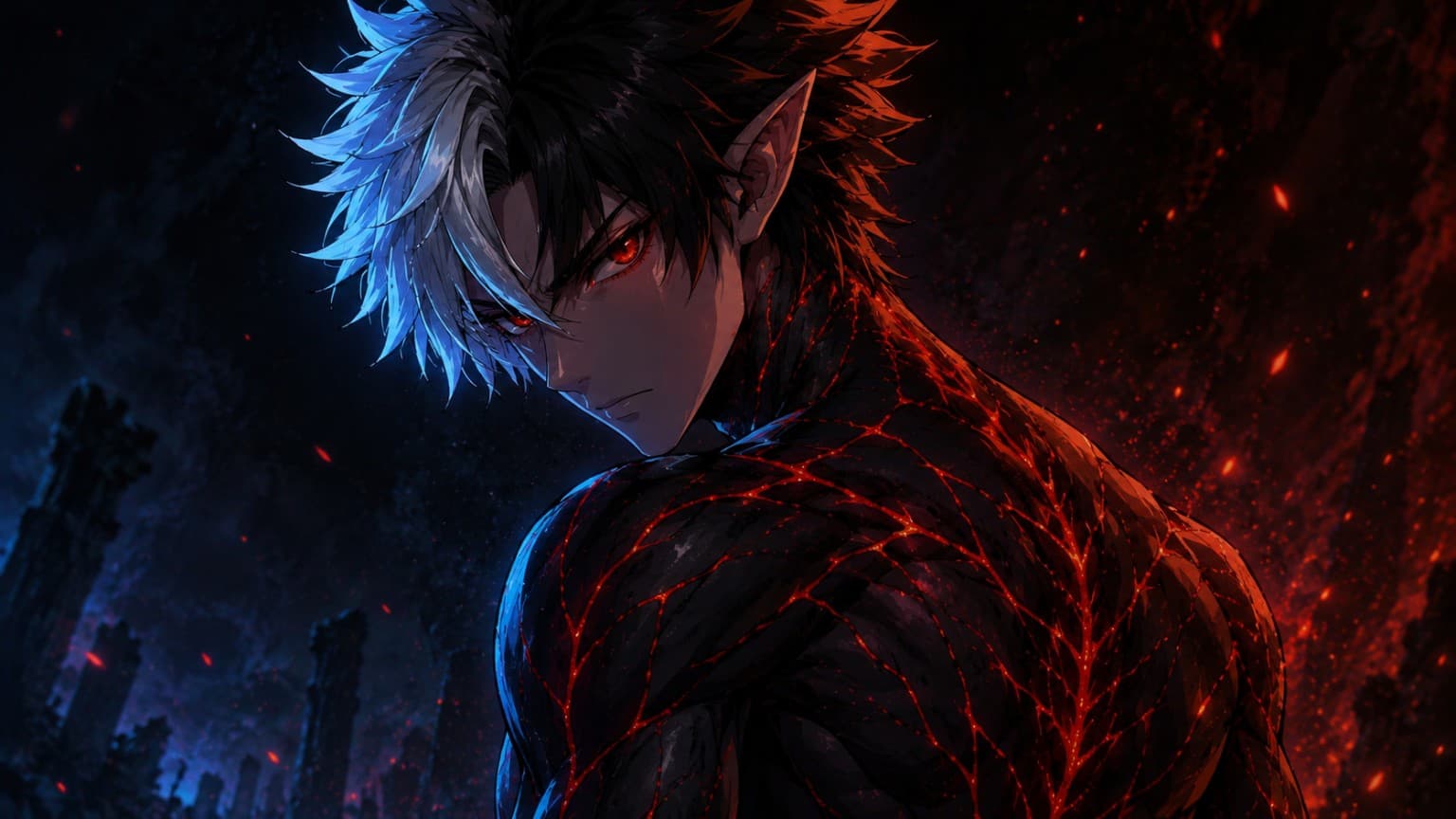 Crimson Witness close-up