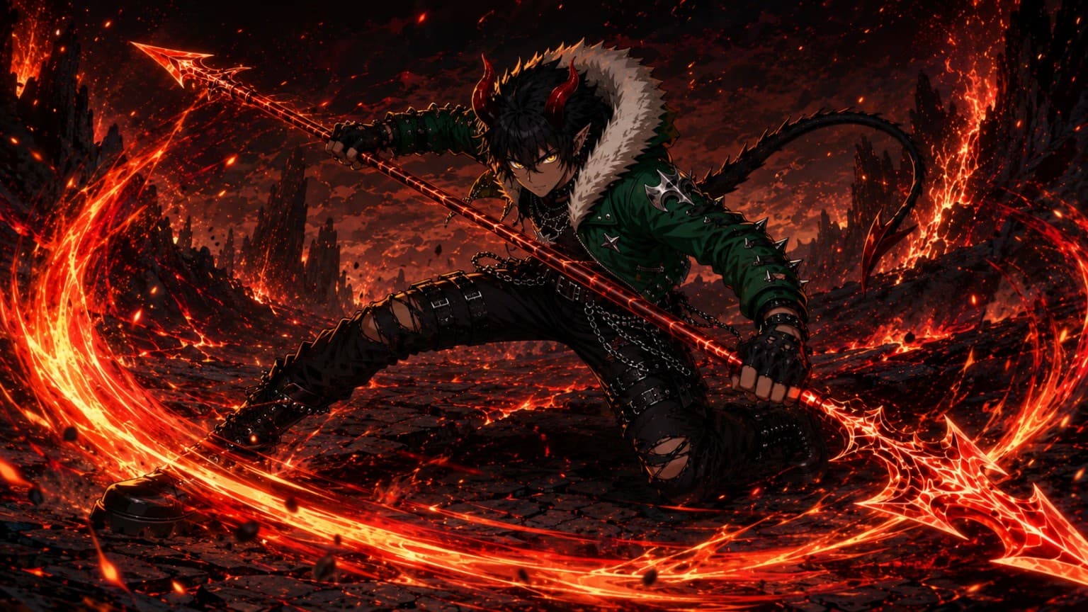 Inferno wind ring