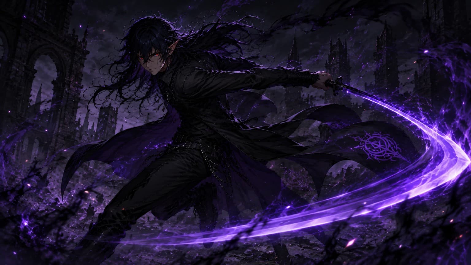 Shadow blade sweep