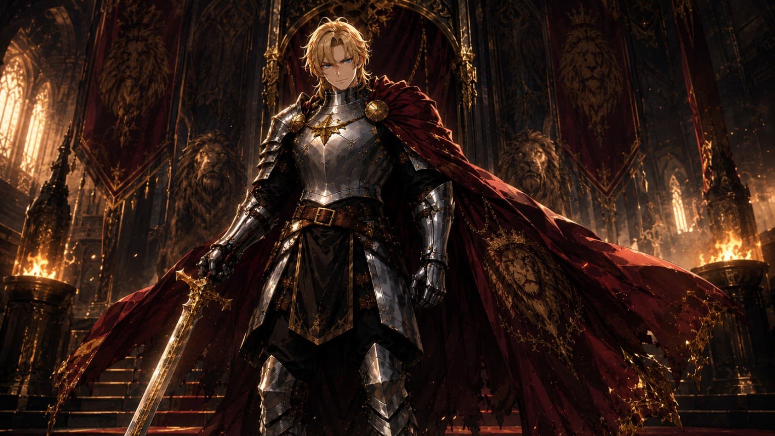 Lion throne hall