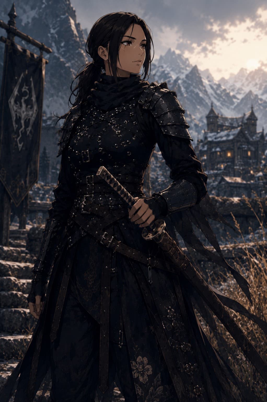 Katana, Sword Master of Whiterun