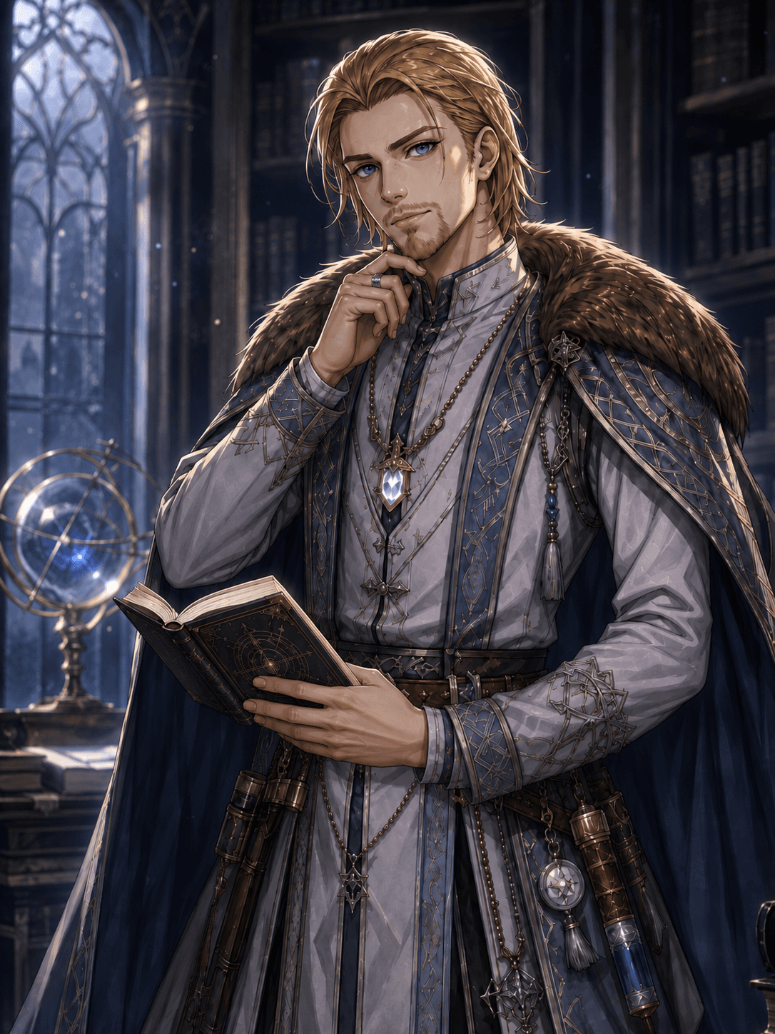 Lucien, The Silver Scholar