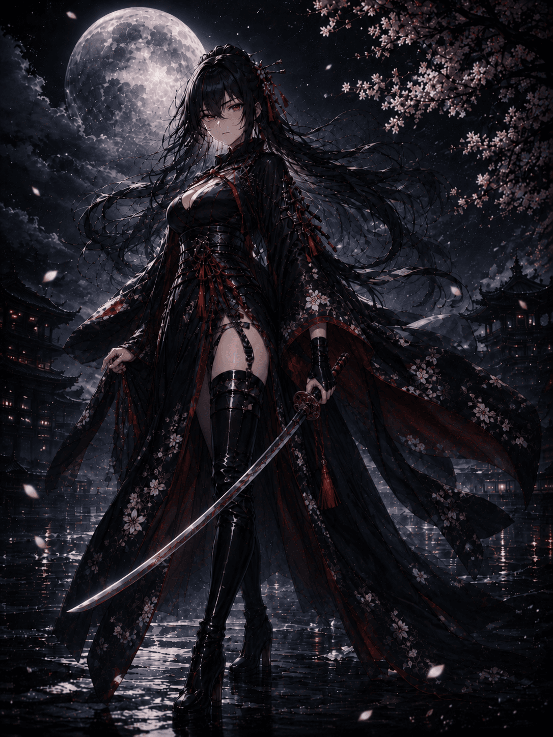 Tsukihana Kurogane, The Moon That Cuts the Night · Base Form